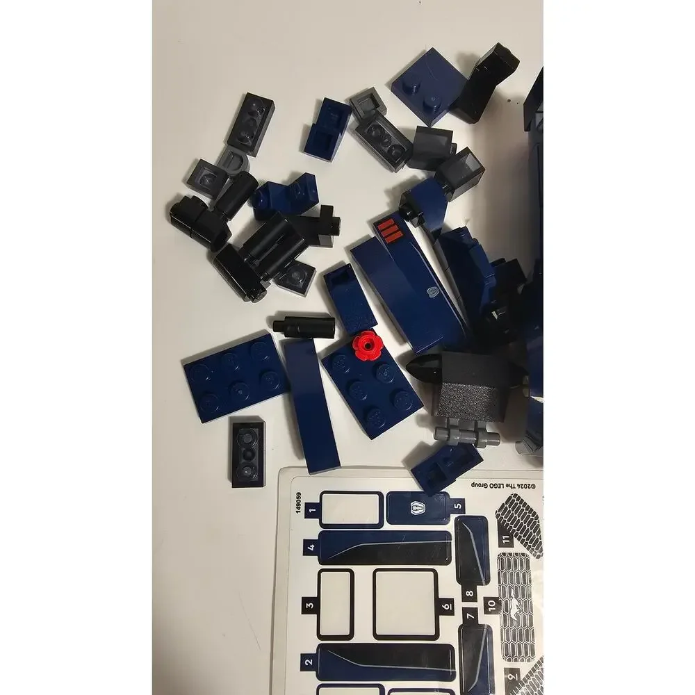 LEGO Speed Champions 76920 Ford Mustang Dark Horse Incomplete Parts Project Set